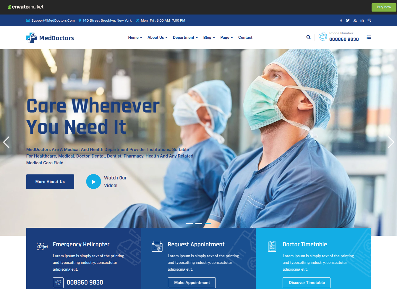 Medical Group website showcase